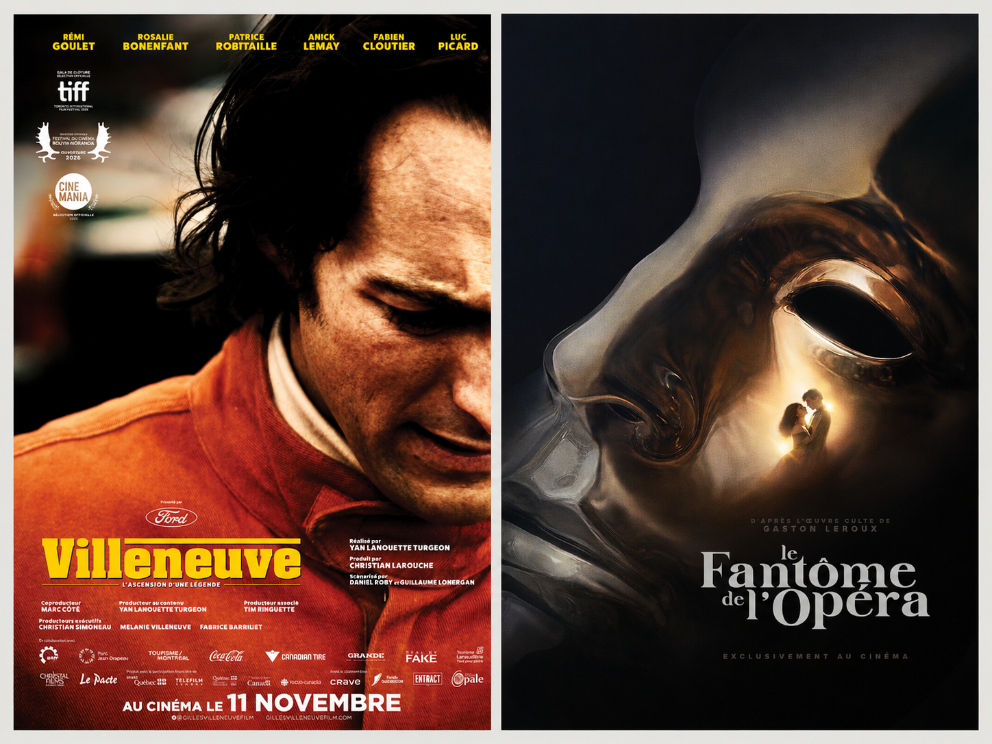 Villeneuve : L’ascension d’une légende et Le Fantôme de l’Opéra présentés en avant-première aux Rencontres professionnelles 2026